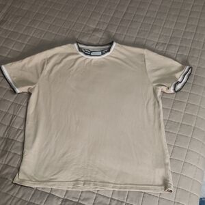 Denim & Flower T-Shirt, Size L